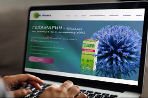 Лендинг для растительного препарата