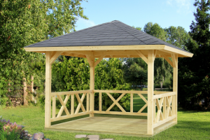 Беседка для дачи своими руками