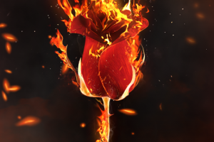 NFT—Fire roses | Binance & Imanbek