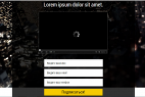 Лэндинг "Черно-белый бизнес"