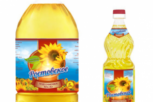 Этикетка для растительного масла