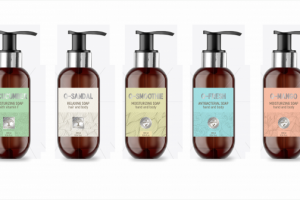 Линейка этикеток премиум мыло