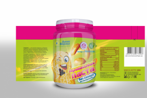 Этикетка Арахисовая паста