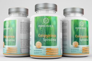 Этикетка Спирулина