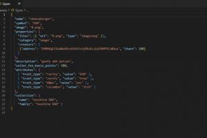 Метадата для NFT