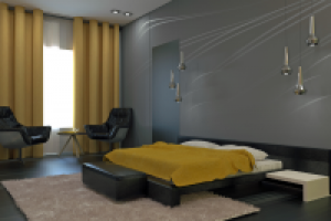 Спальня. Пентхаус. 250 м2