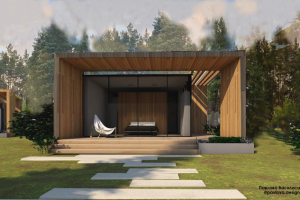 Архитектура домика для отдыха