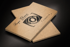 Визитка фотограф №2