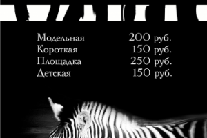 Прайс для парикмахерской