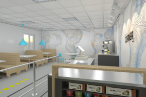 Магазин в вахтовом поселке NS2