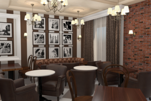 кафейня в классическом стиле