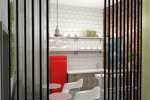 Отель в Лофт стиле