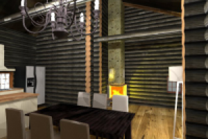 загородный коттедж