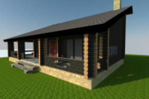 Загородный коттедж