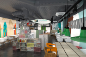 Кафе в Серфстиле