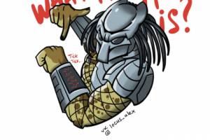 Стикер Хищник