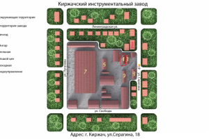 План-схема завода
