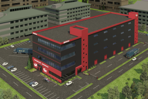 Визуализация промышленного здания