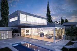 Визуализация экстерьера