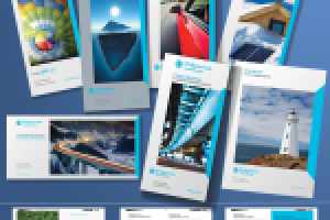 Дизайн и верстка буклетов А4/3, А5