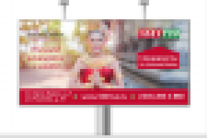 Наружка для рекламной кампании турфирмы