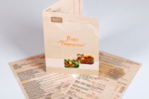 дизайн меня для кафе