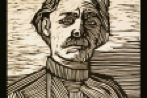 ксилография М.Горький