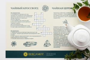 Айдентика кафе Bergamot