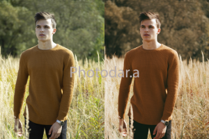 Цветокоррекция портрета