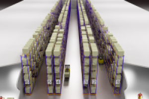 Визуализация складского комплекса