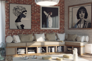 Визуализация предметов интерьера