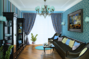 Визуализация гостиной