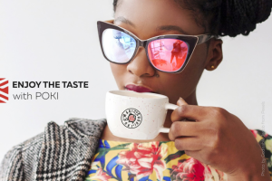 Logo. Magic Sushi & Poki.