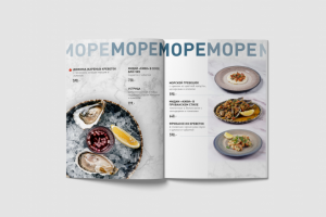 Разработка дизайна меню