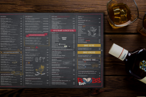 Меню А3 формат