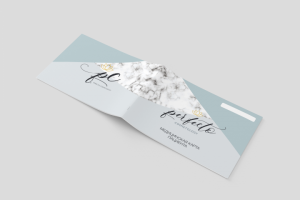 Разработка полиграфии для косметологической клиники Perfecto