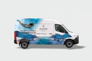 Брендирование авто для парк-отеля Еловое