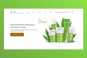 Дизайн для интернет-магзина "ORDA"