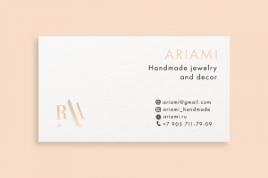 визитка ariami