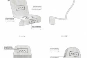 Набор схем расположения рекламы