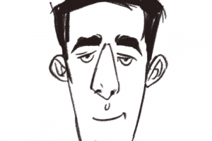 Стилизованный автопортрет