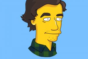 симпсоны стилизация портрета 2