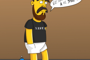 симпсоны стилизация портрета