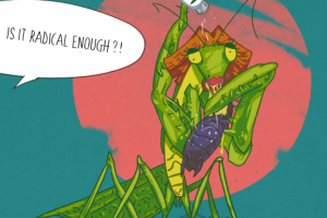 Самка богомола