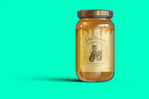 Дизайн упаковки мёда "Miel Bearnais"