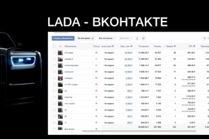 Лидогенерация Lada Вконтакте