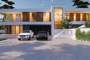 Вилла 400 м.кв. в современном стиле