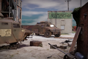 Динамичная заставка "Привал скитальцев"