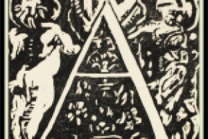 Буквица гравюра на дереве