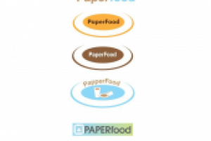 Варианты логотипа для компании Paperfood